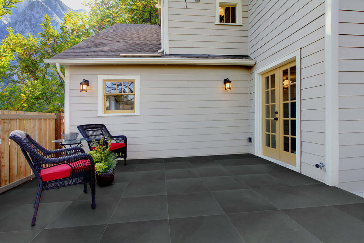 Montauk Black 12X12 Honed Slate Tile - Shop at Home Craft Studio - 17