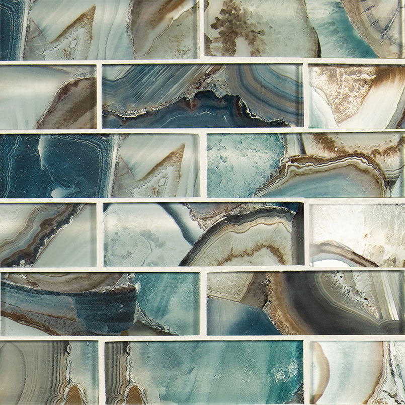 NIGHT SKY SUBWAY Glass Tile - Shop at Home Craft Studio - 1