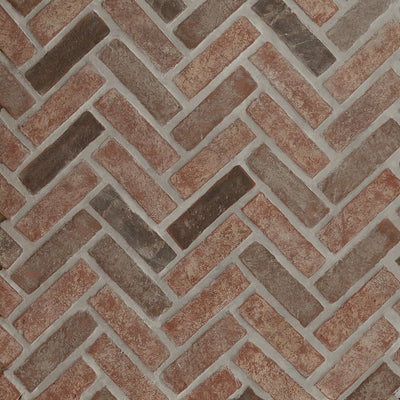 NOBLE RED CLAY BRICK Mosaic, Wall Tile, Floor or Wall Tile - Shop at Home Craft Studio - 4