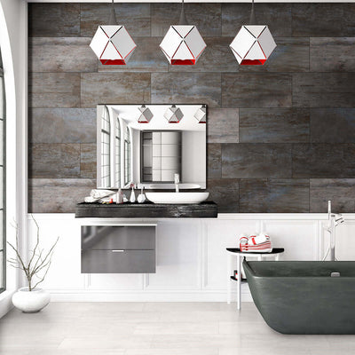 OXIDE BLANC 12X24 Floor or Wall Tile - Shop at Home Craft Studio - 6