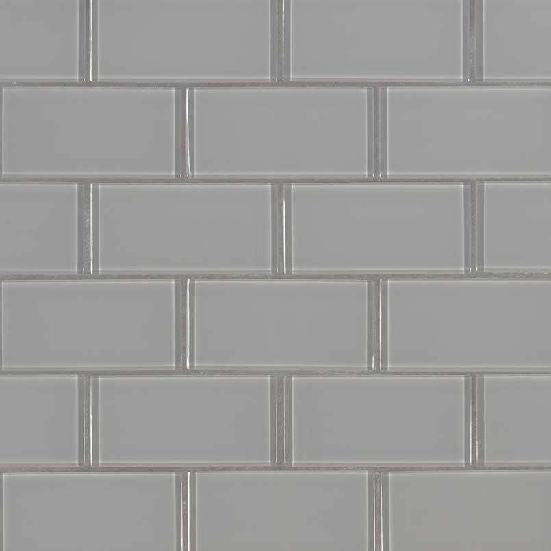 OYSTER GRAY SUBWAY 2X4 Wall Tile, Mosaic - Shop at Home Craft Studio - 1