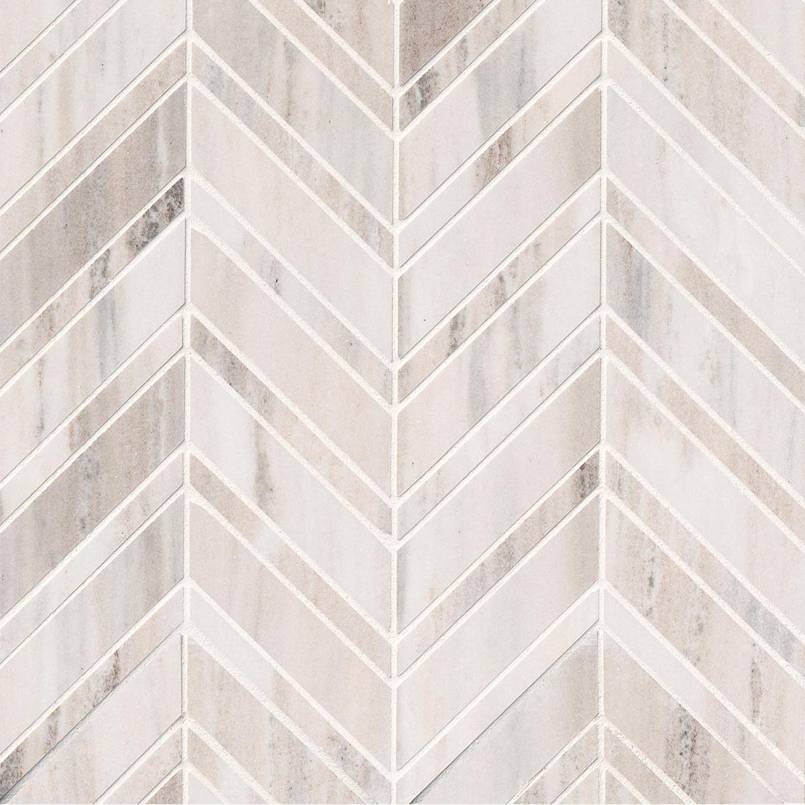 PALISANDRO CHEVRON Floor or Wall Tile, Mosaic - Shop at Home Craft Studio - 1