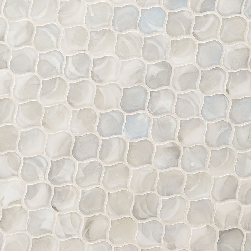 PEARLA ARABESQUE Glass Tile - Shop at Home Craft Studio - 2