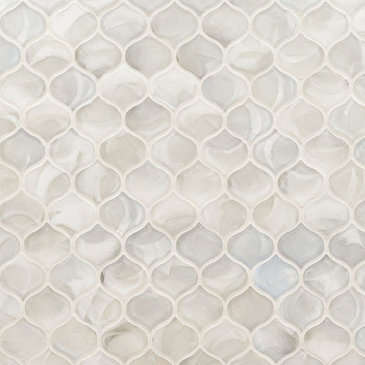 PEARLA ARABESQUE Glass Tile - Shop at Home Craft Studio - 3