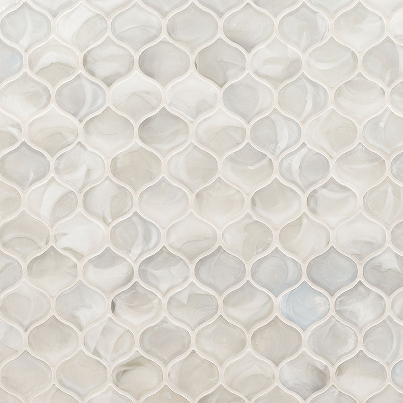 PEARLA ARABESQUE Glass Tile - Shop at Home Craft Studio - 3