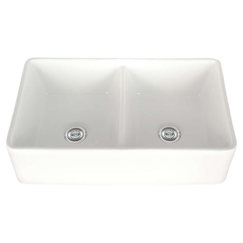PORCELAIN FIRECLAY FARMHOUSE WITH APRON DB WHITE-3220 Floor or Wall Tile - Shop at Home Craft Studio - 5