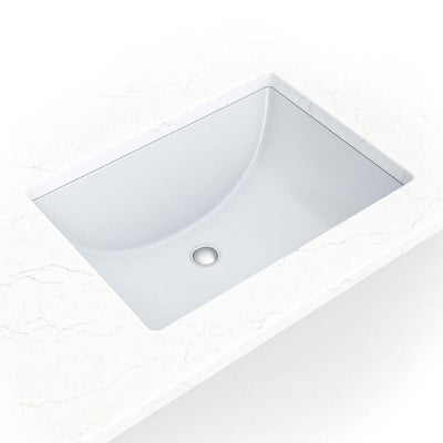 PORCELAIN VANITY RECTANGLE WHITE-2015 Wall Tile - Shop at Home Craft Studio - 1