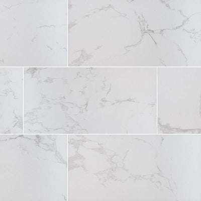 PRAIA CARRARA 12X24 MATTE Floor or Wall Tile - Shop at Home Craft Studio - 1