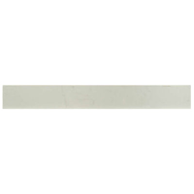 PRAIA CARRARA 3X24 BULLNOSE POLISHED Bullnose, Finishing Pieces - Shop at Home Craft Studio - 1