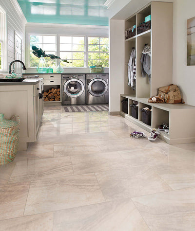 PRAIA CREMA 12X24 POLISHED Floor or Wall Tile - Shop at Home Craft Studio - 3