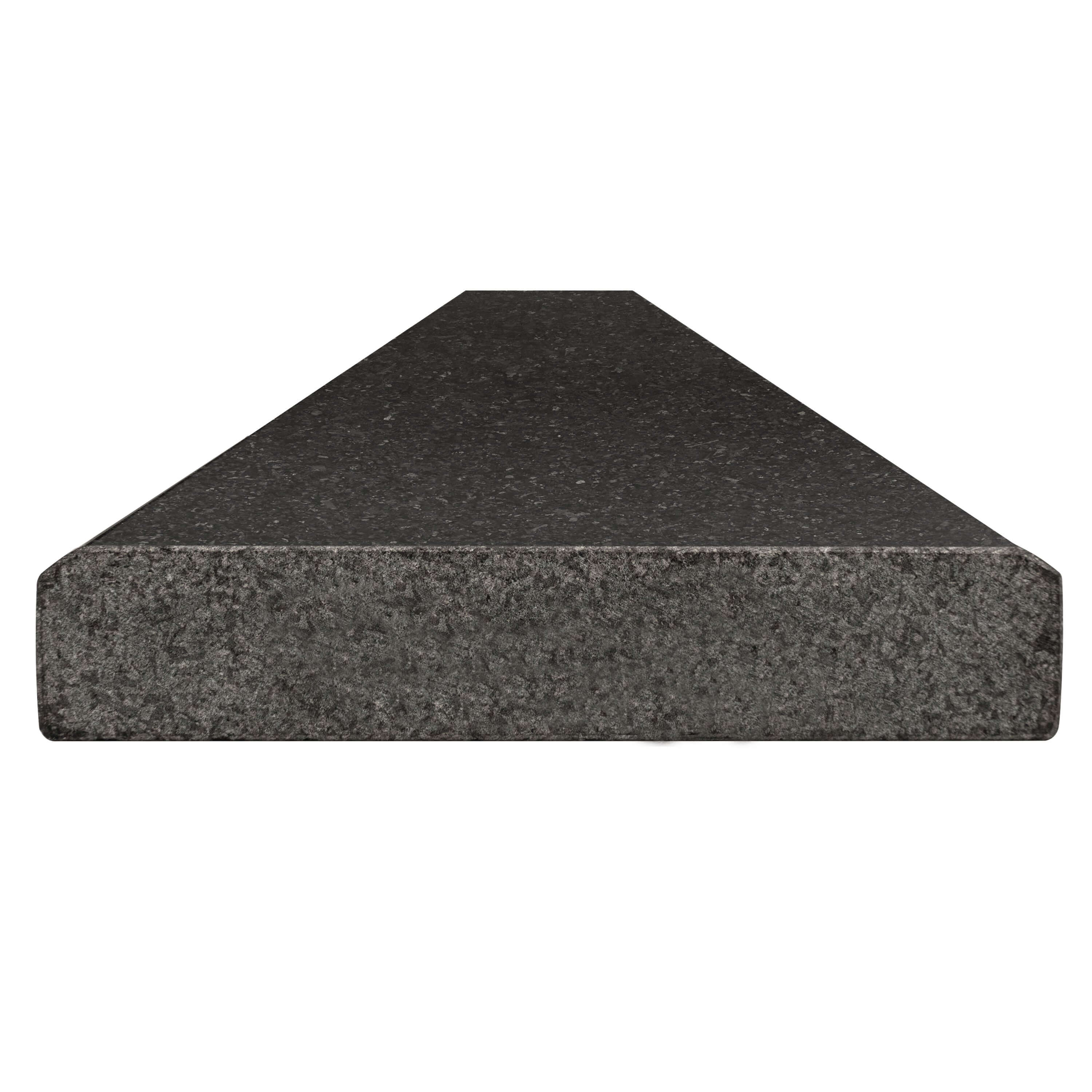 PREMIUM BLACK HONED 4X36X.75 DBL BEVEL Trims & Pencils, Finishing Pieces - Shop at Home Craft Studio - 3