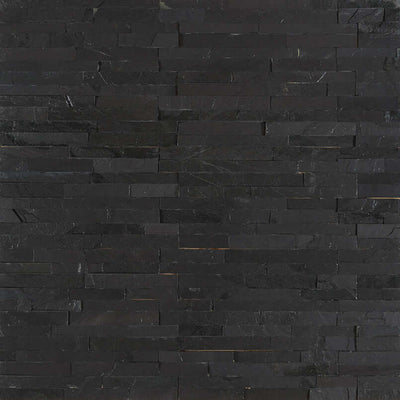 PREMIUM BLACK MINI PANEL Stacked Stone Panels - Shop at Home Craft Studio - 2