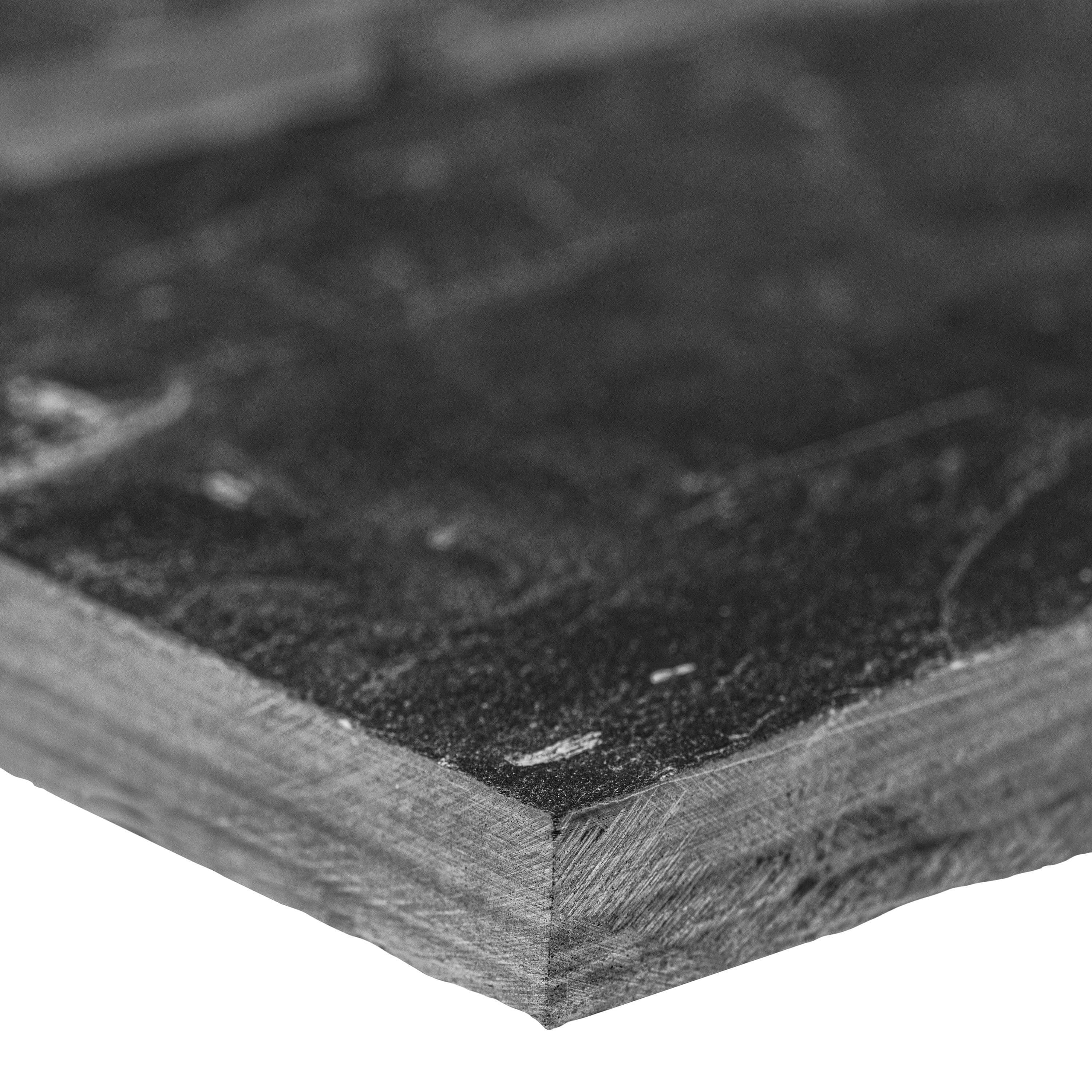 PREMIUM BLACK SLATE LEDGER CORNER 9X18 Stacked Stone - Shop at Home Craft Studio - 3