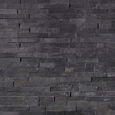 PREMIUM BLACK SLATE LEDGER CORNER Stacked Stone - Shop at Home Craft Studio - 2