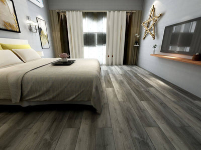 PRESCOTT KATELLA ASH 7x48 Luxury Vinyl Plank Flooring - Shop at Home Craft Studio - 5