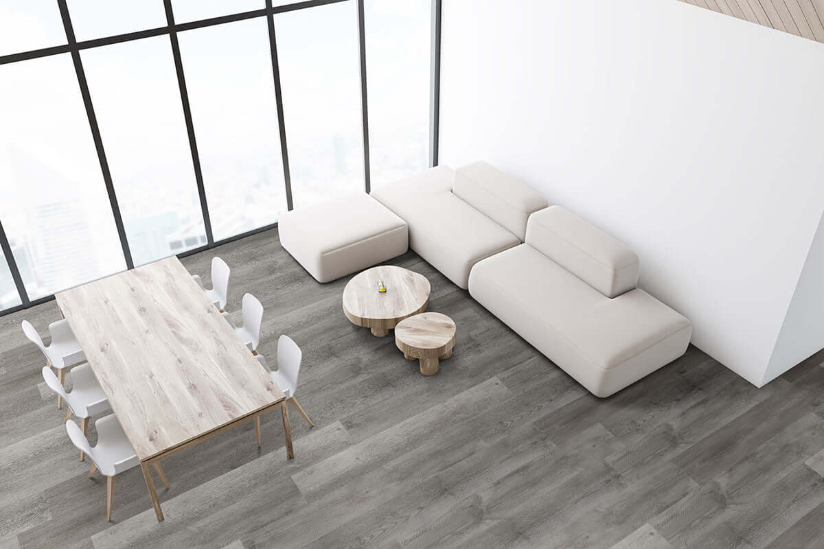 PRESCOTT KATELLA ASH 7x48 Luxury Vinyl Plank Flooring - Shop at Home Craft Studio - 9