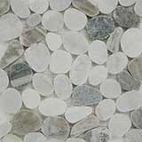 PUEBLA GREIGE PEBBLE Mosaic, Floor or Wall Tile - Shop at Home Craft Studio - 3