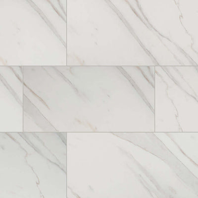 Pietra Calacatta 12X24 Polished Floor or Wall Tile - Shop at Home Craft Studio - 13