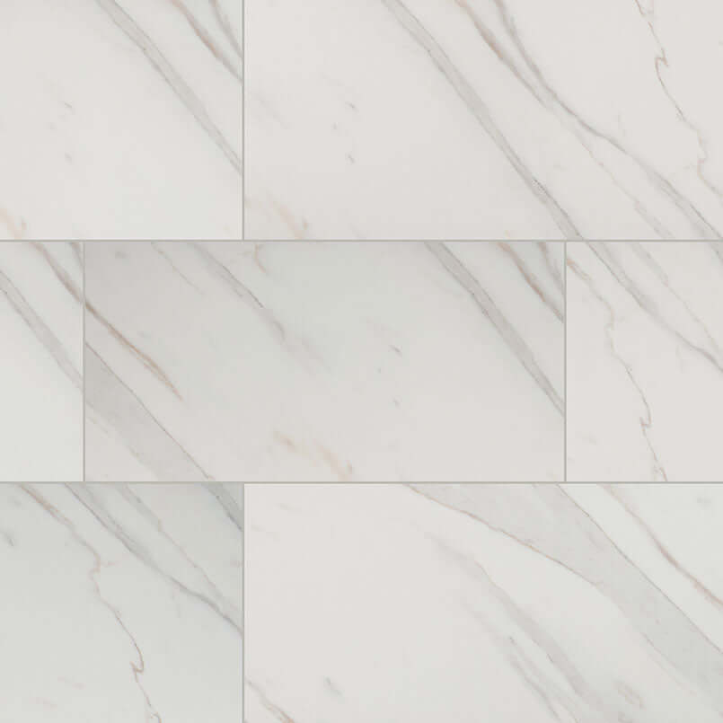 Pietra Calacatta 12X24 Polished Floor or Wall Tile - Shop at Home Craft Studio - 13
