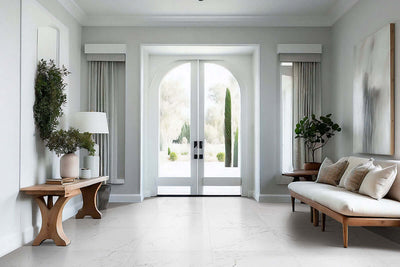 Pietra Carrara 12X24 Polished Floor or Wall Tile - Shop at Home Craft Studio - 4