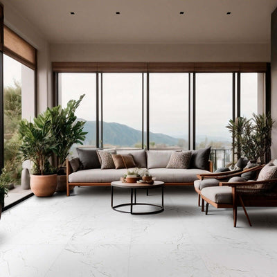 Pietra Carrara 12X24 Polished Floor or Wall Tile - Shop at Home Craft Studio - 5