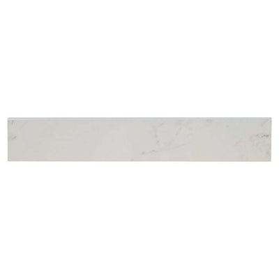 Pietra Carrara 3X18 Bullnose Polished Bullnose, Finishing Pieces - Shop at Home Craft Studio - 1