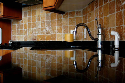 Premium Black 12X12 Honed Granite - Shop at Home Craft Studio - 7