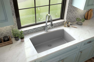 QUARTZ GREY SINGLE BOWL 3219 Kitchen Sinks - Shop at Home Craft Studio - 5