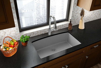 QUARTZ GREY SINGLE BOWL 3219 Kitchen Sinks - Shop at Home Craft Studio - 6