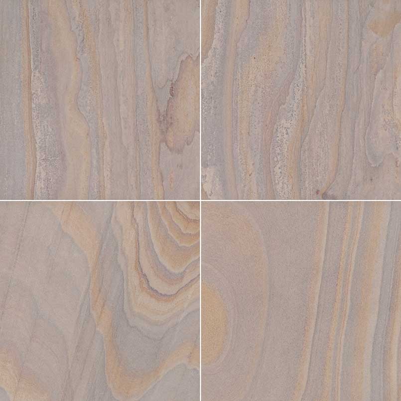 RAINBOW TEAK 12X12 Sandstone Tile - Shop at Home Craft Studio - 4