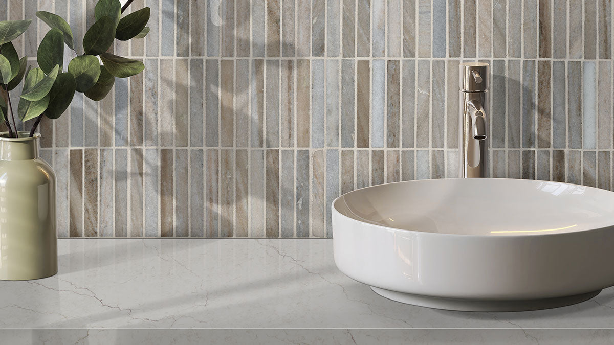 RAVELLO MINI STACK POLISHED 8MM Floor or Wall Tile, Mosaic - Shop at Home Craft Studio - 7