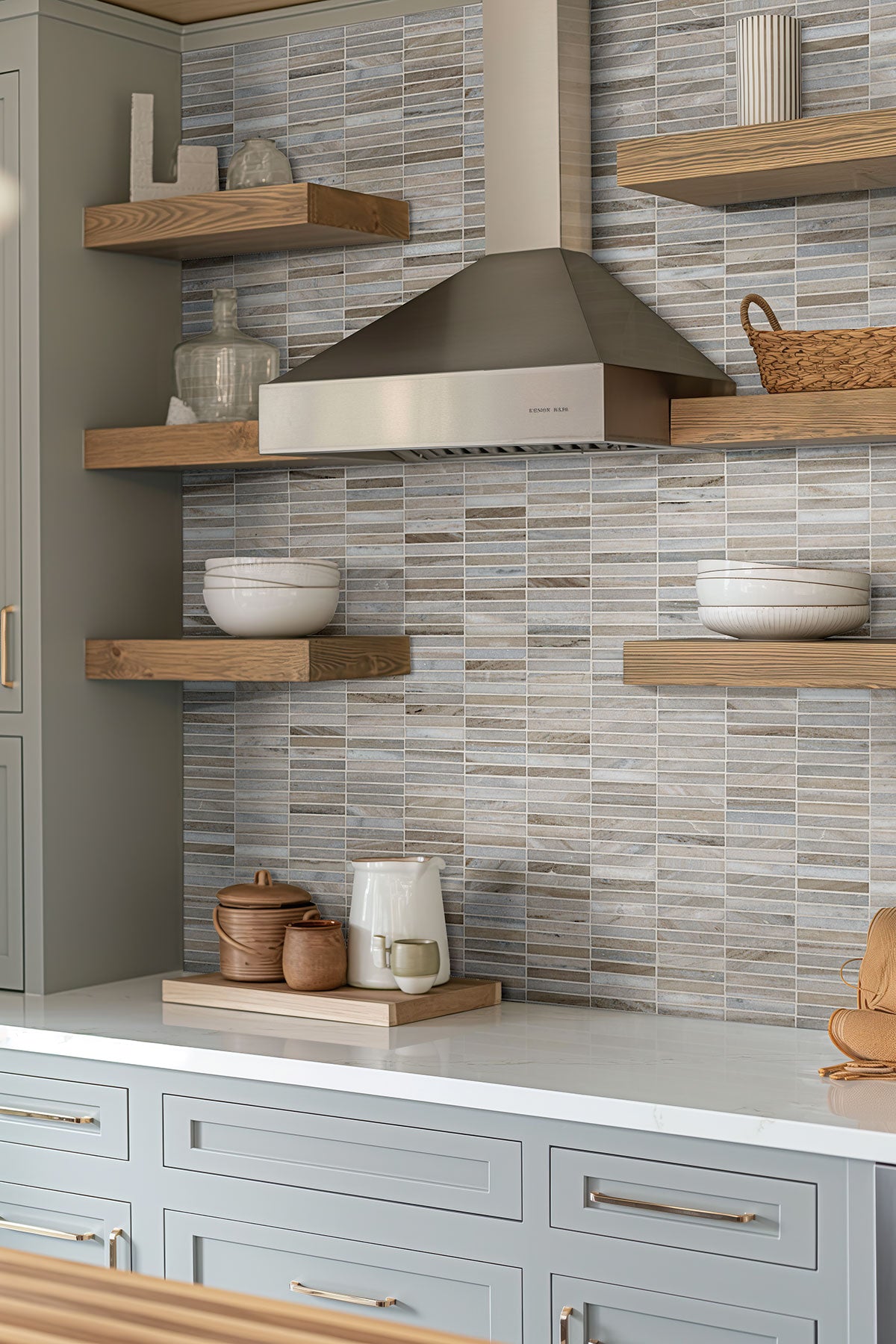 RAVELLO MINI STACK POLISHED 8MM Floor or Wall Tile, Mosaic - Shop at Home Craft Studio - 10