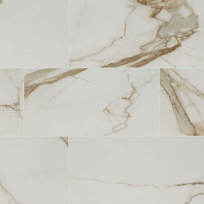 REGALLO CALACATTA MARBELLA 12X24 MATTE Floor or Wall Tile - Shop at Home Craft Studio - 1