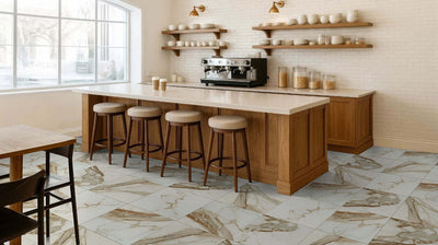 REGALLO CALACATTA MARBELLA 12X24 POLISHED Floor or Wall Tile, Bullnose, Mosaic - Shop at Home Craft Studio - 4