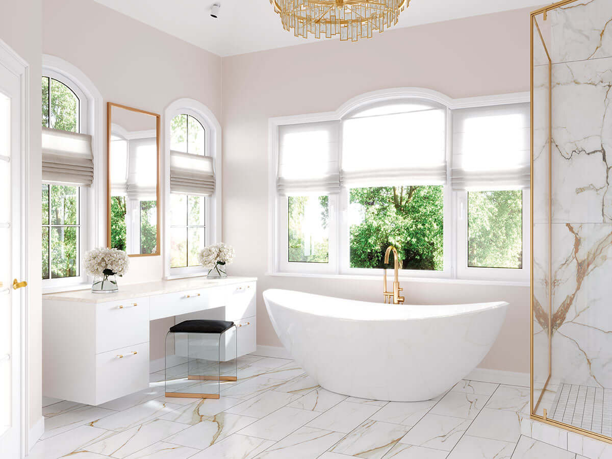 REGALLO CALACATTA MARBELLA 12X24 POLISHED Floor or Wall Tile, Bullnose, Mosaic - Shop at Home Craft Studio - 6