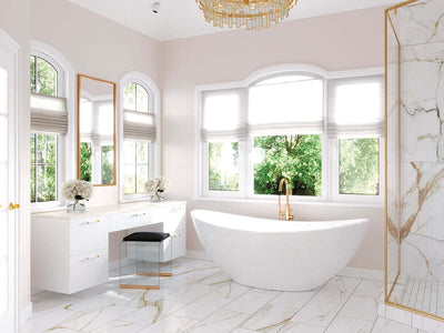 REGALLO CALACATTA MARBELLA 12X24 POLISHED Floor or Wall Tile, Bullnose, Mosaic - Shop at Home Craft Studio - 6