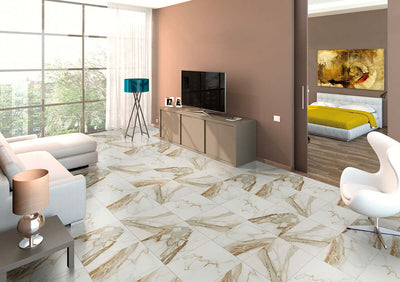 REGALLO CALACATTA MARBELLA 12X24 POLISHED Floor or Wall Tile, Bullnose, Mosaic - Shop at Home Craft Studio - 9