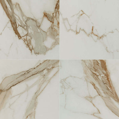 REGALLO CALACATTA MARBELLA 12X24 POLISHED Floor or Wall Tile, Bullnose, Mosaic - Shop at Home Craft Studio - 12