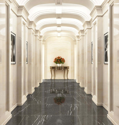 REGALLO MARQUINA NOIR 12X24 POLISHED Floor or Wall Tile - Shop at Home Craft Studio - 8