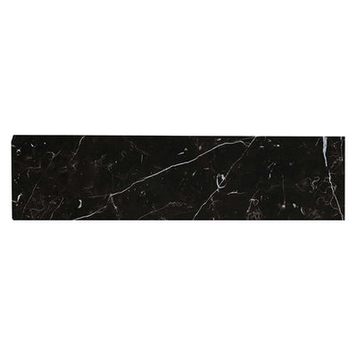 REGALLO MARQUINA NOIR 3X24 BULLNOSE POLISHED Bullnose, Finishing Pieces - Shop at Home Craft Studio - 1