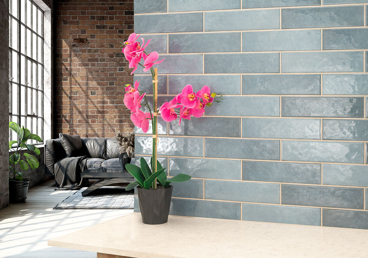 RENZO DENIM 3X12 GLOSSY Ceramic Tile - Shop at Home Craft Studio - 8