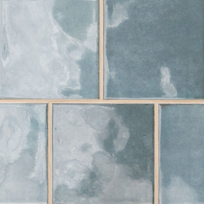 RENZO DENIM 5X5 GLOSSY Wall Tile - Shop at Home Craft Studio - 1