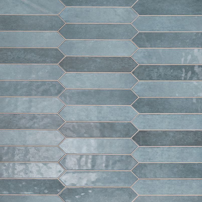 RENZO DENIM PICKETT 2.5X13 GLOSSY Wall Tile - Shop at Home Craft Studio - 4