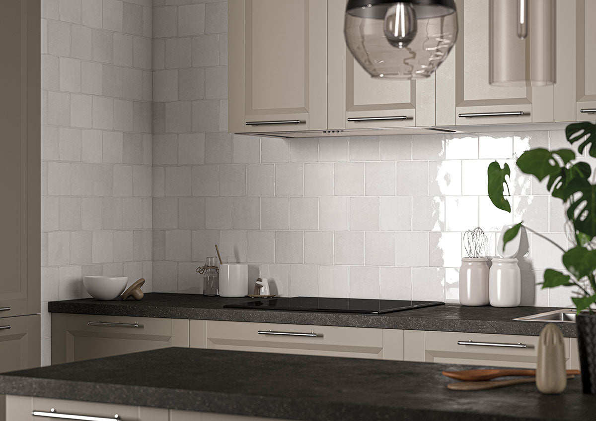 RENZO DOVE 5X5 GLOSSY Ceramic Wall Tile - Shop at Home Craft Studio - 10