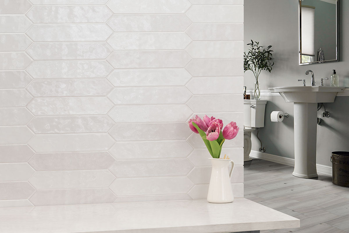 RENZO DOVE PICKETT 2.5X13 GLOSSY Wall Tile - Shop at Home Craft Studio - 9