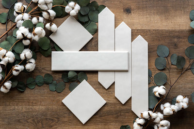 RENZO DOVE PICKETT 2.5X13 GLOSSY Wall Tile - Shop at Home Craft Studio - 10