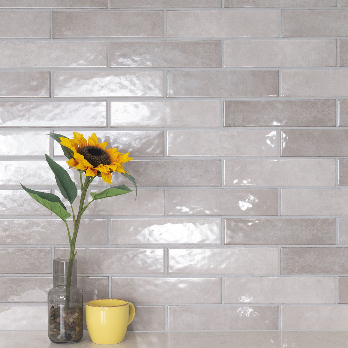 RENZO STERLING 3X12 GLOSSY Ceramic Wall Tile - Shop at Home Craft Studio - 6