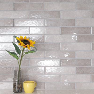 RENZO STERLING 3X12 GLOSSY Ceramic Wall Tile - Shop at Home Craft Studio - 6