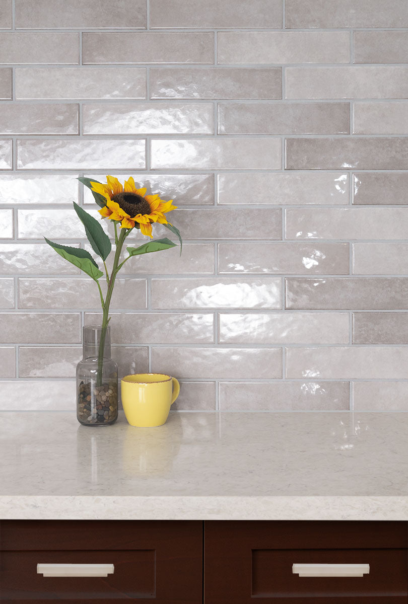 RENZO STERLING 3X12 GLOSSY Ceramic Wall Tile - Shop at Home Craft Studio - 8