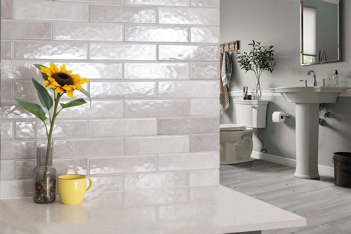 RENZO STERLING 3X12 GLOSSY Ceramic Wall Tile - Shop at Home Craft Studio - 9